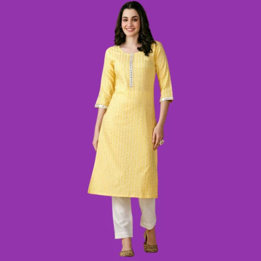 COTTON SEQUENCE KURTI